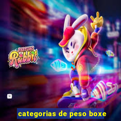 categorias de peso boxe